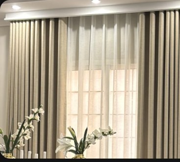 Curtains installed for shahad A
